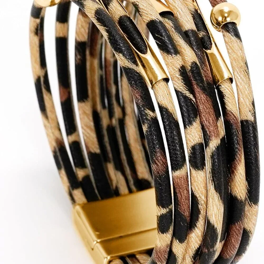 N/A leopard bracelet